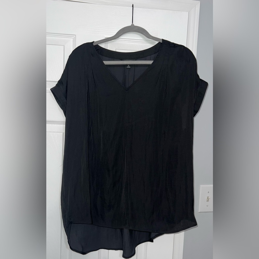 NWT Women's Simply Vera Vera Wang V-Neck Popover Top